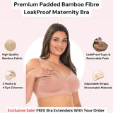 Leakproof Nursing Bra (3-Pack)
