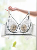 Pack Of 3 Summer Thin Wireless Bra with Minimizing Effect