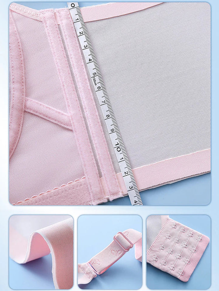 Pack Of 3 Summer Thin Wireless Bra with Minimizing Effect