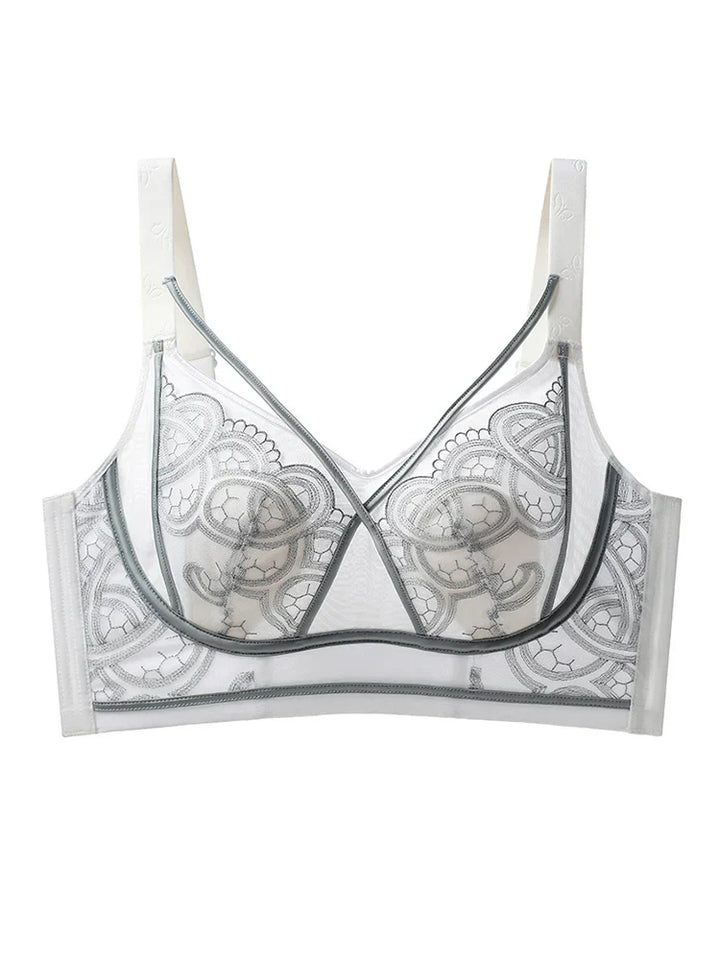 Pack Of 3 Summer Thin Wireless Bra with Minimizing Effect