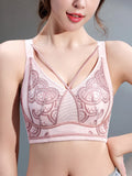 Pack Of 3 Summer Thin Wireless Bra with Minimizing Effect
