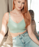 PACK OF 3: Sea Glass Lace Nursing Bra