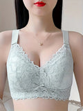 Women's Wireless Full Coverage Lace Bra