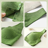 PACK OF 3 Comfort Front-Clasp & Wire-Free Seamless Bra