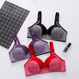 PACK OF 3 beautiful back comfort type no steel ring bra