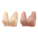 PACK OF 3  Front button Buckle Sleep Bras