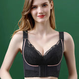 3 Front button back button flab bra
