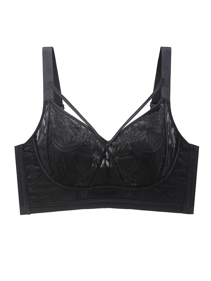 Pack Of 3 Summer Thin Wireless Bra with Minimizing Effect