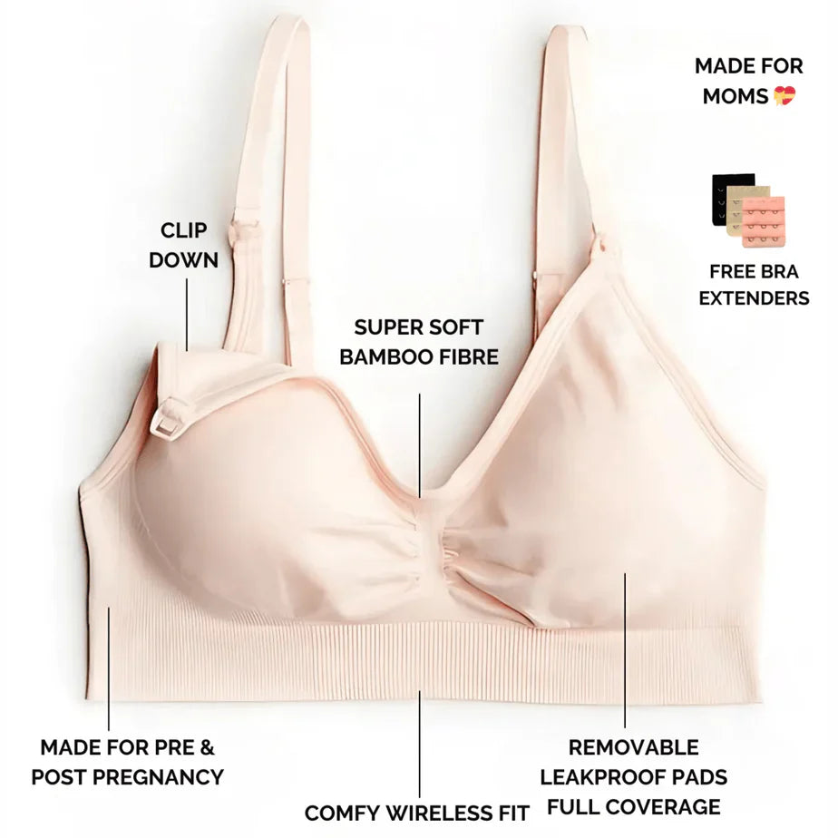 Leakproof Nursing Bra (3-Pack)