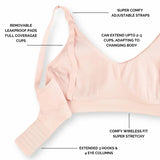 Leakproof Nursing Bra (3-Pack)
