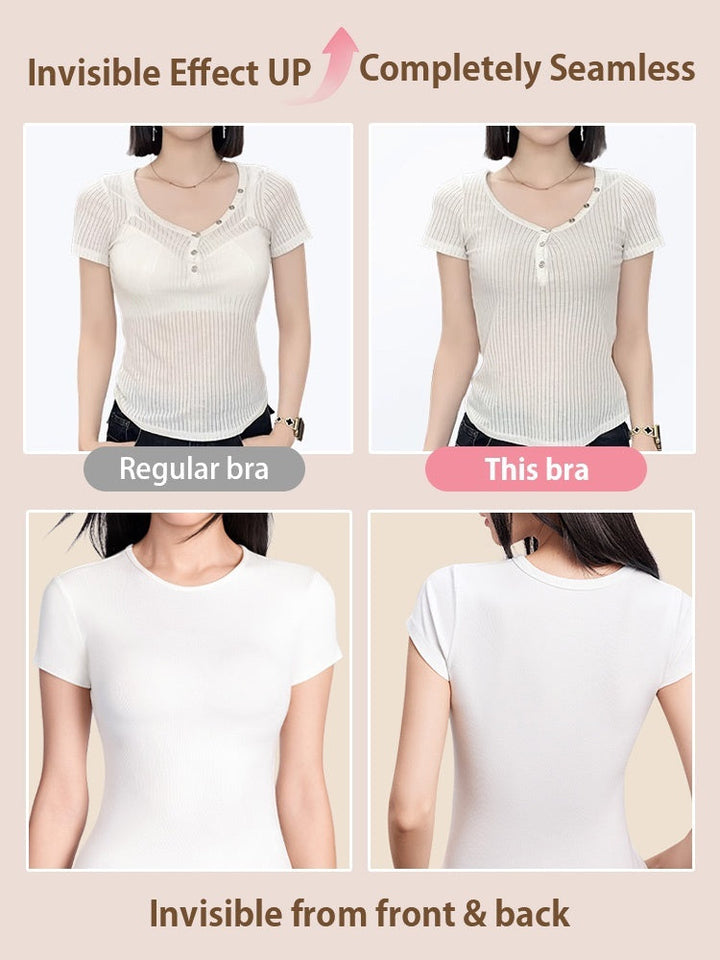 PACK OF 3:  VEIMIA Lifting Minimizer Bra For Big Breasts Anti-sagging, Ultra-thin Cups With Invisible Foundation Color Design