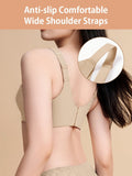 PACK OF 3:  VEIMIA Lifting Minimizer Bra For Big Breasts Anti-sagging, Ultra-thin Cups With Invisible Foundation Color Design