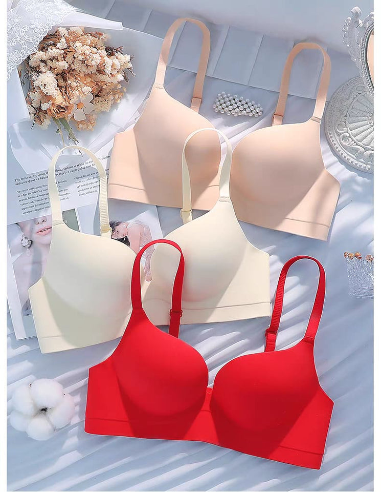 Pack of 3 Premium Pushup Bras