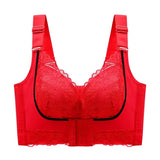 3 Front button back button flab bra