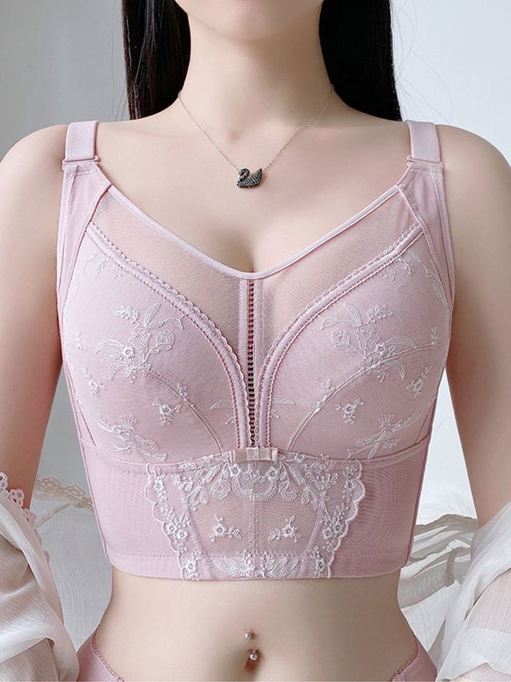 Pack of 3 Adjustable Side Bulge Control Longline Bra