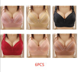 Pack of 3 Sexy Deep V Bras Women