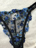 Floral Embroidery Sexy Lingerie Set | Lace Lingerie for Women