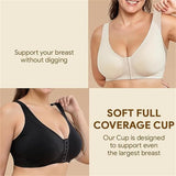Pack of 3 Seamless Front Buckle Cross Back Shaping Bra
