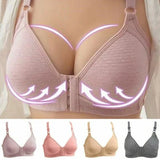 PACK OF 3 High Quality Women Front Closure Wireless Lingerie Push Up Bra