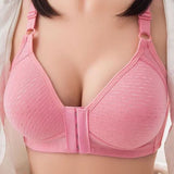 PACK OF 3 High Quality Women Front Closure Wireless Lingerie Push Up Bra