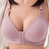 PACK OF 3 High Quality Women Front Closure Wireless Lingerie Push Up Bra