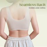 PACK OF 3 Comfort Front-Clasp & Wire-Free Seamless Bra